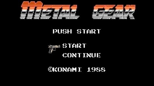 Metal Gear (Graphical Improvements) titlescreen