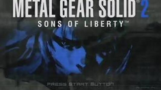 Metal Gear Solid 2: Sons Of Liberty titlescreen
