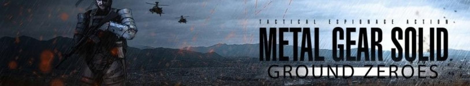Metal Gear Solid V: Ground Zeroes banner