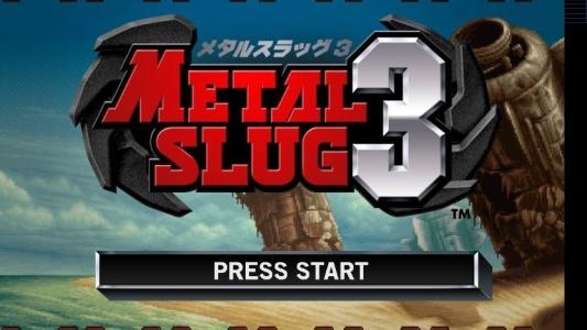 Metal Slug 3 titlescreen