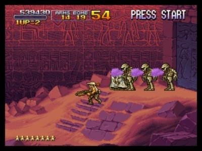 Metal Slug X screenshot