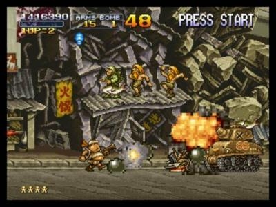 Metal Slug X screenshot