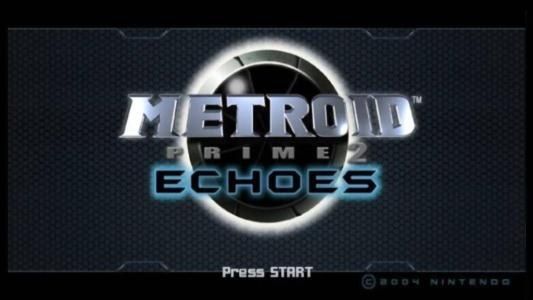 Metroid Prime 2: Echoes titlescreen