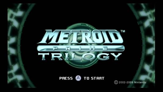 Metroid Prime Trilogy [Collector's Edition] titlescreen