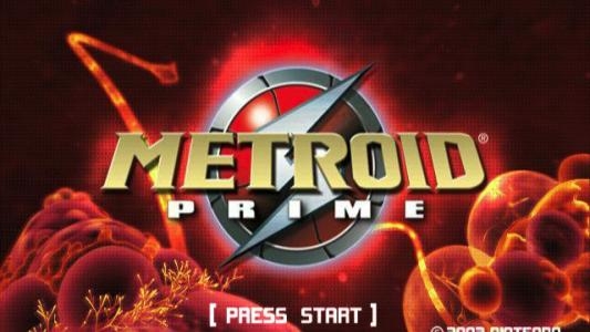 Metroid Prime titlescreen