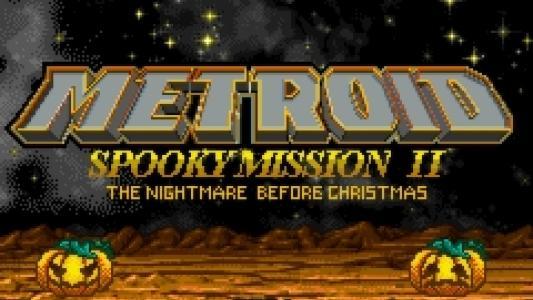 Metroid Spooky Mission 2 the Nightmare Before Christmas titlescreen