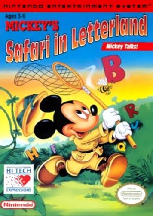 Mickey's Safari in Letterland