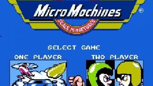Micro Machines titlescreen