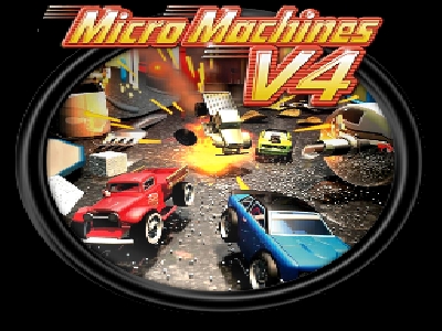 Micro Machines V4 clearlogo