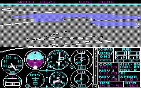 Microsoft Flight Simulator 2.14 screenshot