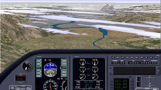 Microsoft Flight Simulator '98 screenshot