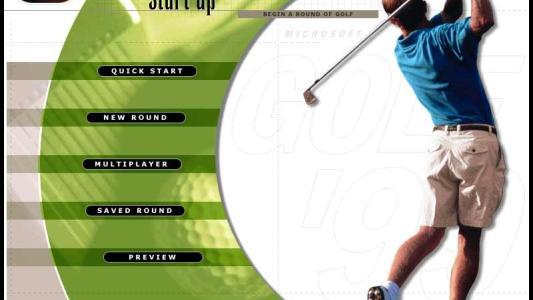 Microsoft Golf 1999 Edition titlescreen