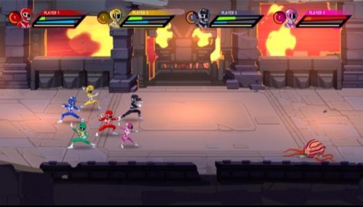 Mighty Morphin Power Rangers: Mega Battle screenshot