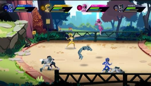 Mighty Morphin Power Rangers: Mega Battle screenshot