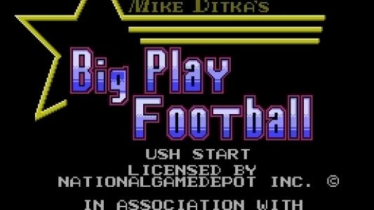 Mike Ditka's Big Play Football titlescreen