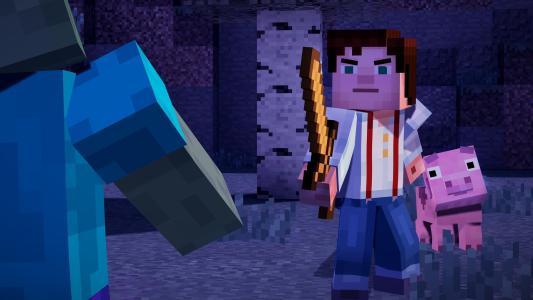 Minecraft: Story Mode - Episode 1: The Order of the Stone screenshot