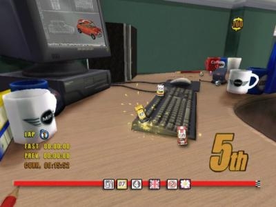 Mini Desktop Racing screenshot