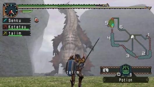 Monster Hunter Freedom 2 screenshot