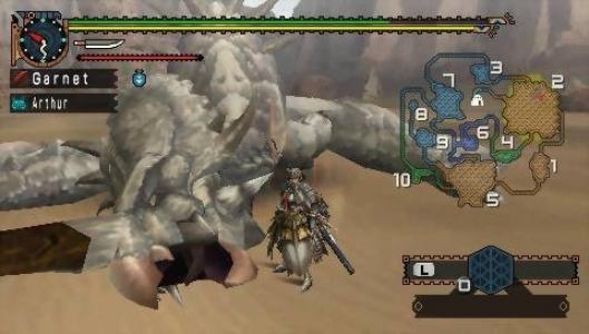 Monster Hunter Freedom Unite screenshot