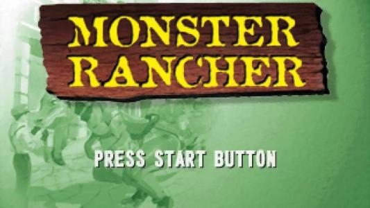 Monster Rancher titlescreen