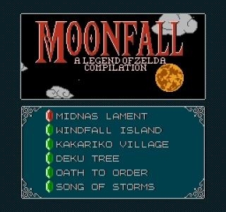 Moonfall: A Legend of Zelda Compilation titlescreen