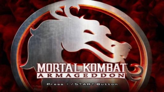 Mortal Kombat: Armageddon titlescreen