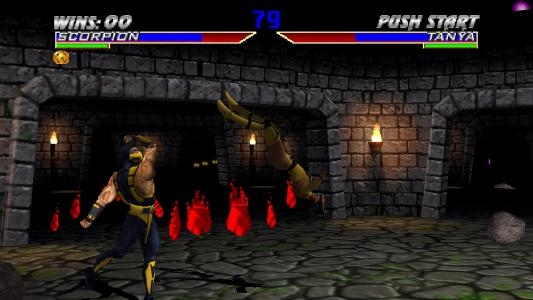 Mortal Kombat Gold screenshot