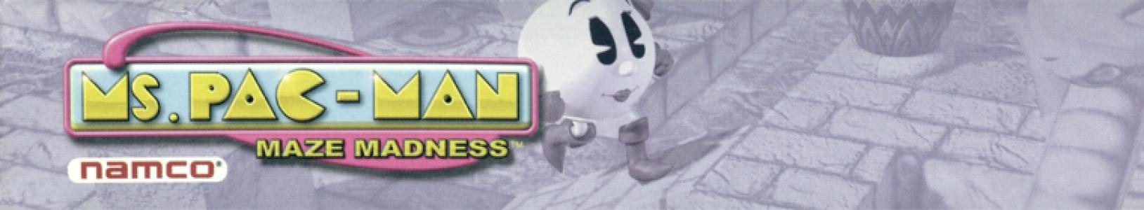 Ms. Pac-Man Maze Madness banner