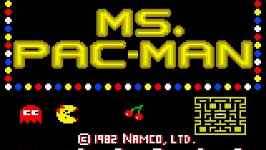 Ms. Pac-Man titlescreen