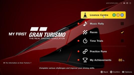 My First Gran Turismo titlescreen