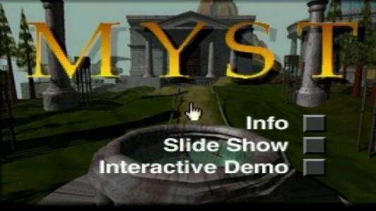 Myst [Demo] titlescreen
