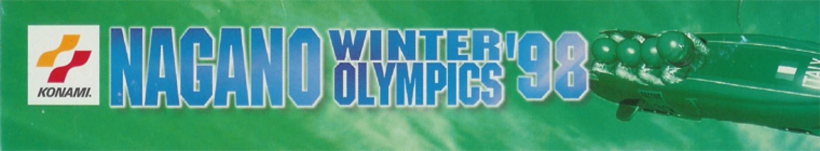 Nagano Winter Olympics '98 banner