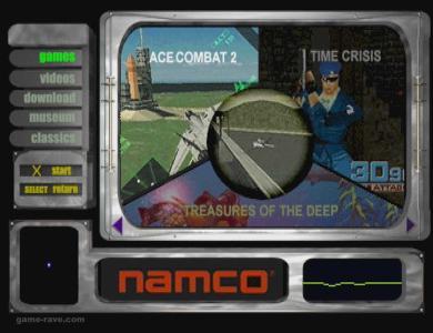 Namco Demo CD screenshot