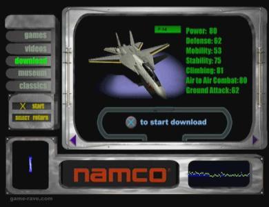 Namco Demo CD screenshot