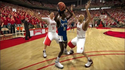 NCAA Basketball 09 screenshot