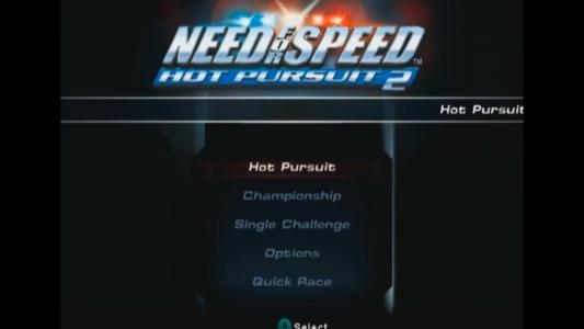 Need For Speed: Hot Pursuit 2 [Player's Choice] titlescreen