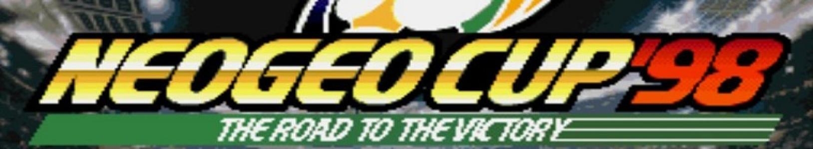 Neo Geo Cup '98: The Road to the Victory banner