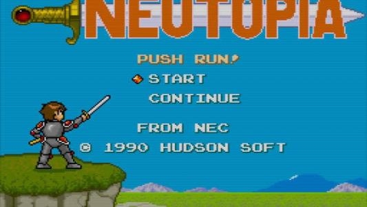Neutopia titlescreen