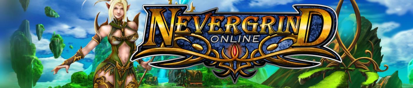 Nevergrind Online banner