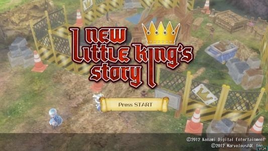 New Little King's Story titlescreen