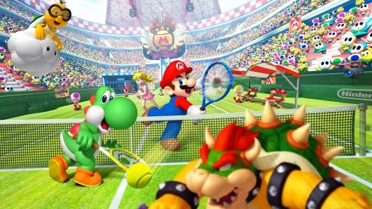 New Play Control! Mario Power Tennis fanart