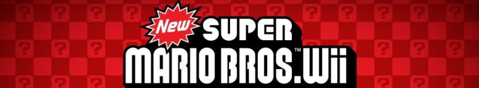 New Super Mario Bros. Wii banner