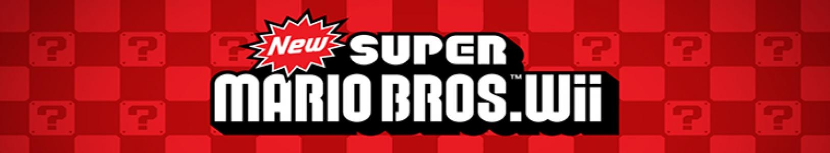 New Super Mario Bros. Wii banner