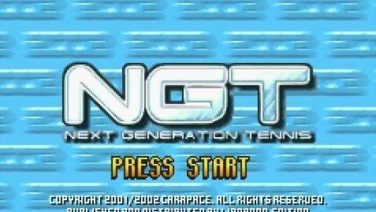 NGT: Next Generation Tennis titlescreen