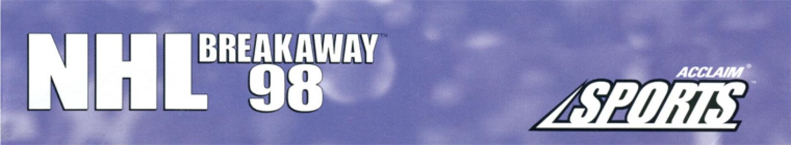 NHL Breakaway 98 banner