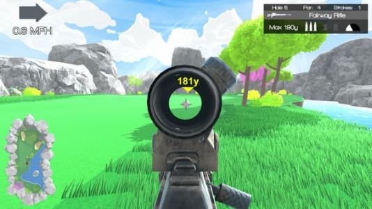 Nice Shot! The Gun Golfing Game screenshot