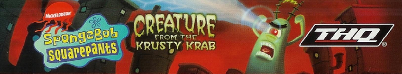 Nickelodeon SpongeBob SquarePants: Creature from the Krusty Krab banner