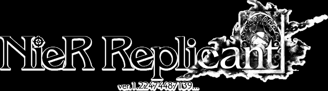 NieR Replicant ver.1.22474487139... clearlogo