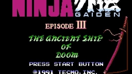 Ninja Gaiden III - Restored PLUS titlescreen