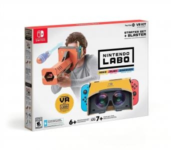 Nintendo Labo ToyCon 04 VR Kit Starter Set + Blaster
